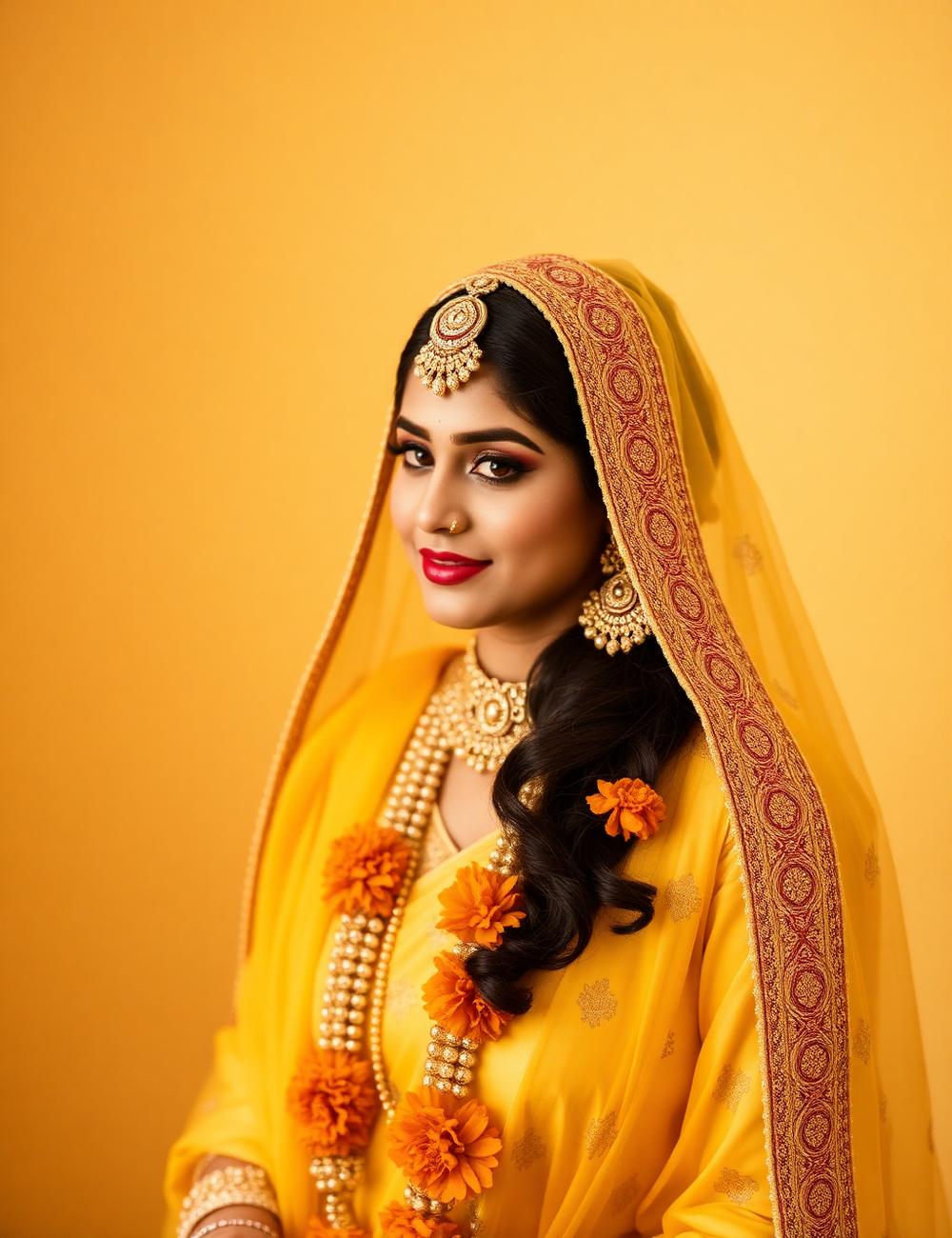 Haldi occasion wear